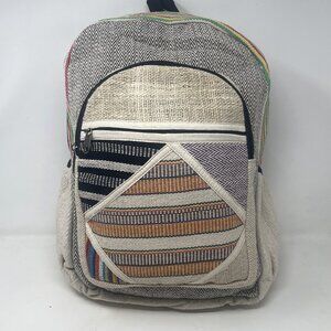 Unique Cool Design 100% Himalayan Hemp Handmade Backpack